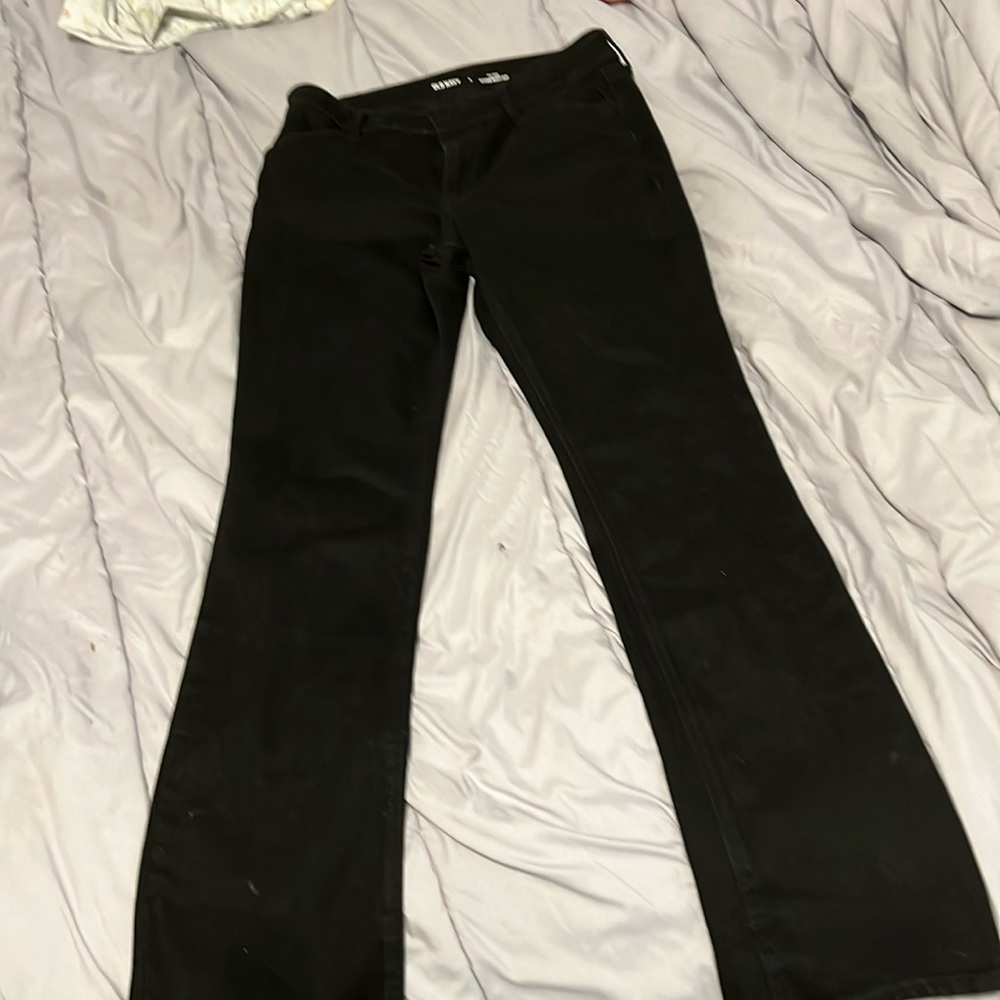 Old navy black jeans size 8